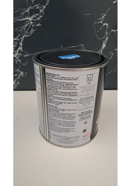Aura Sentetik & Yağlı Boya 1/1 (560ML-1KG) - Beyaz fiyatları