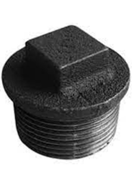 Fitings - Körtapa Siyah 1/2"