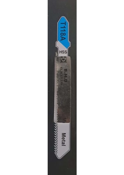 B.H.D TOOLS Dekupaj Bıçağı Metal ( Testeresi ) T118A Hss B.h.d