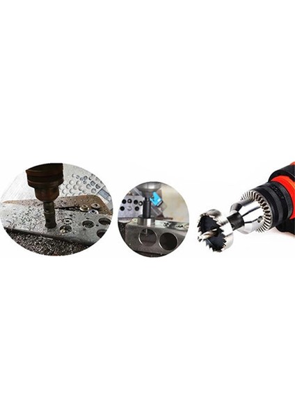 70 mm Elmaslı Paslanmaz Krom Çelik Metal Delme Panç Tct ( 7 cm )