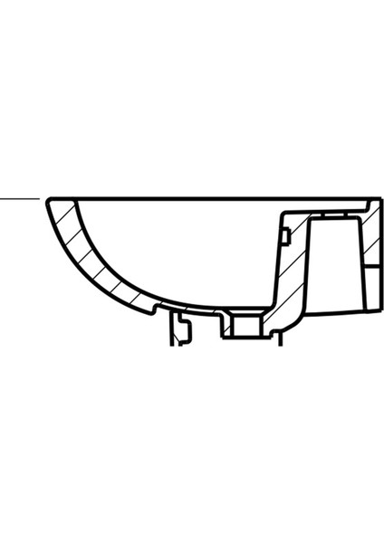 Alize Lavabo 50 x 60 cm