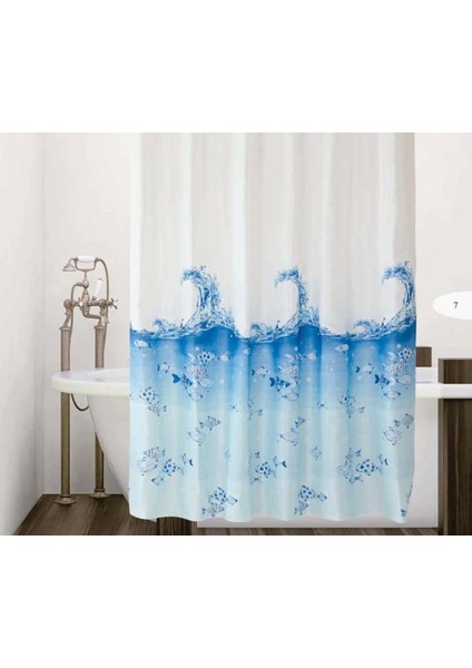 Banyo Perdesi Çift Kanat ( Stoğumuzdaki Renklerden Gönderilecektir )