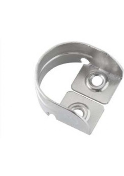 Dolap Askı Borusu Tutacağı Saç Flanş