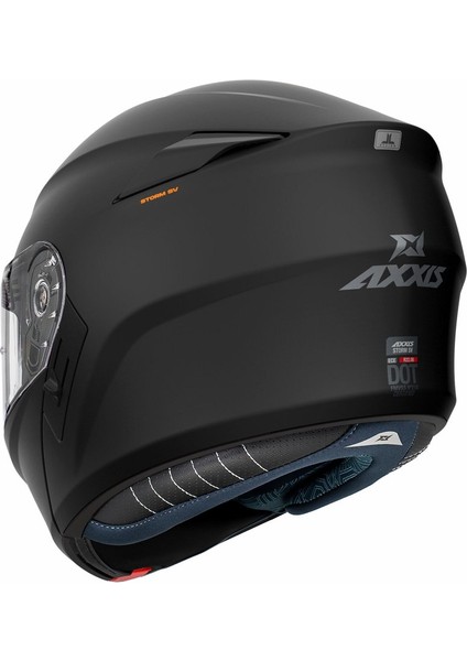 Axxıs Storm Sv Solıd A1 Matt Black
