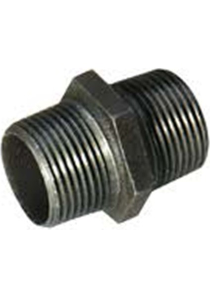 Fitings - Nipel Siyah 3/4"