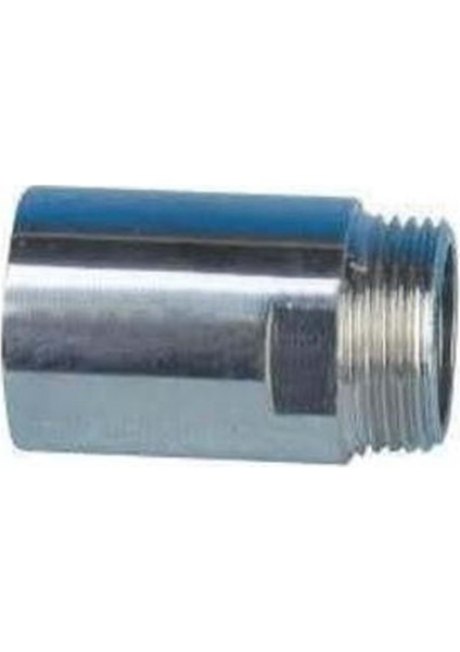 Krom Uzatma 3/4" Deliksiz - Düz Uzatma
