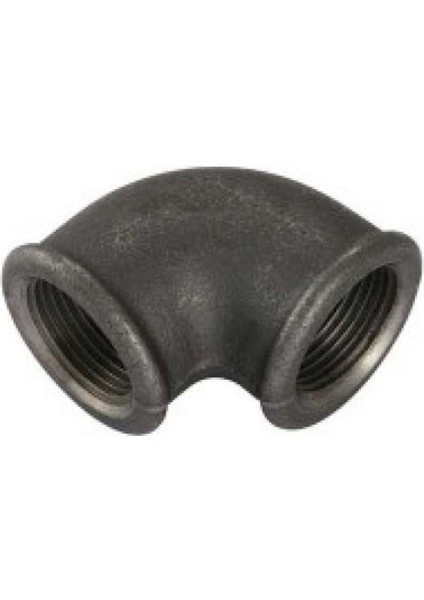 Fitings - Dirsek Siyah 2"