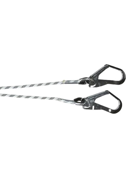 Çift Kollu Statik Halatlı Lanyard