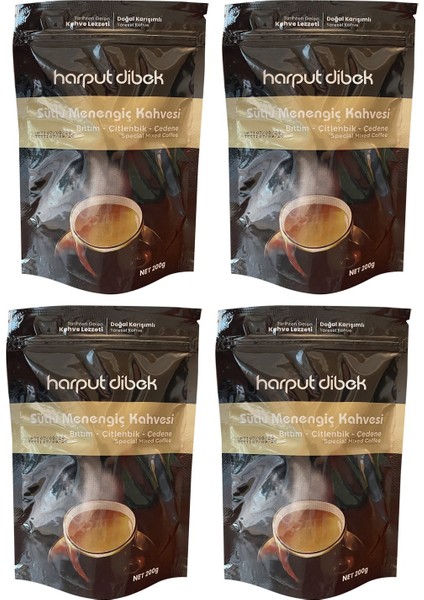Sütlü Menengiç Kahvesi 200 gr x 4 Adet