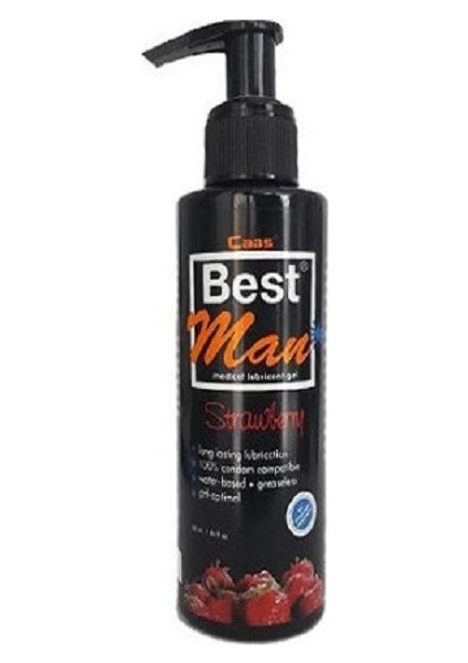 Cabs Glide Best Man 150 ml Su Bazlı Çilek Aromalı Kayganlaştırıcı Jel