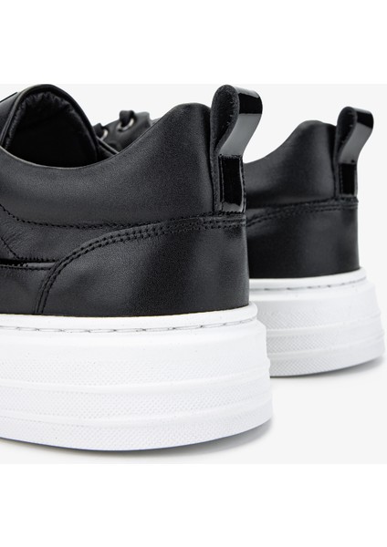 Erkek Deri Siyah Sneakers & Spor Ayakkabı 352 21261 Erk Ayk SK24-25 Sıyah Nappa fırsatları
