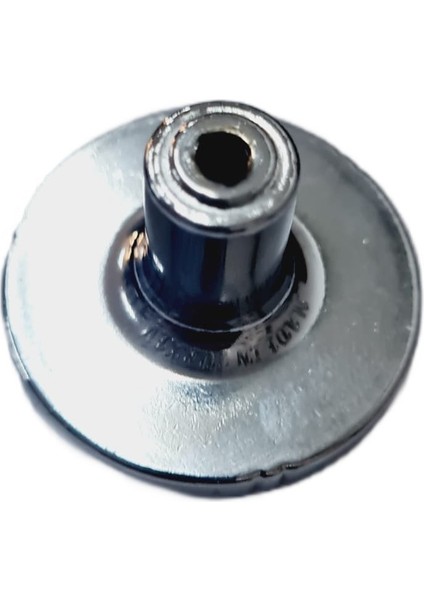 Porselen Düğme Kulp Metal Krom Beyaz Sarmasık / 5 Adet modelleri