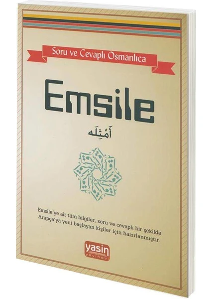 Soru ve Cevaplı Osmanlıca Emsile (Küçük Emsile)