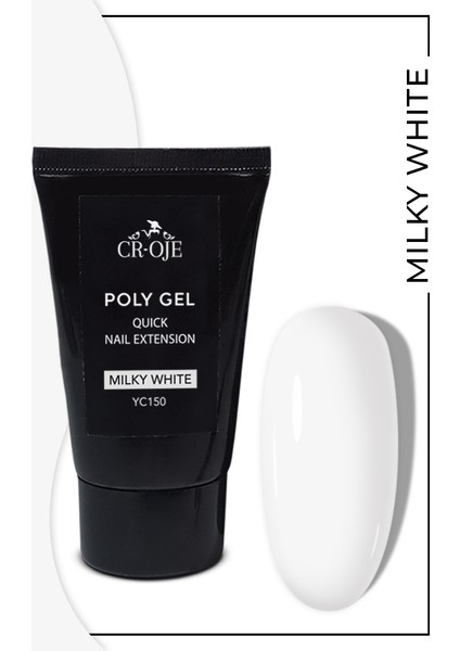 Poly Gel Milky White 45 Gr
