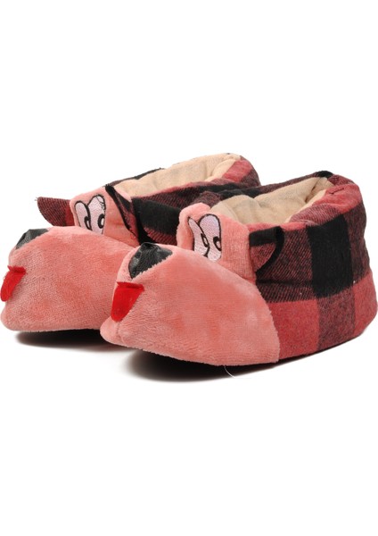 Pembe-Siyah-Pembe Kadın Panduf