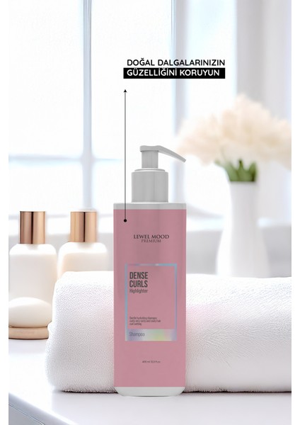 Dense Curls Bukleli Saçlar İçin Bakım Şampuanı 400 ml