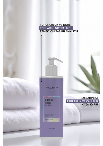 Supreme Blond Turunculuk Karşıtı Saç Bakım Şampuanı 400 ml fiyatları
