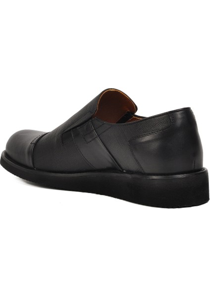 Deri Siyah Erkek Günlük Ayakkabı fırsatları