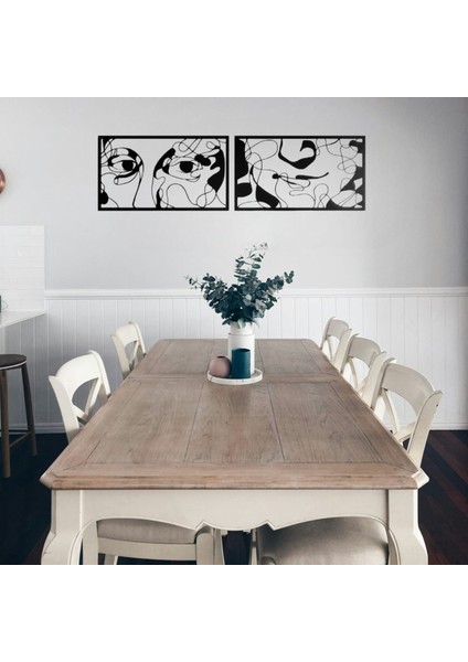 Mona Lisa 2li Sticker Tablo