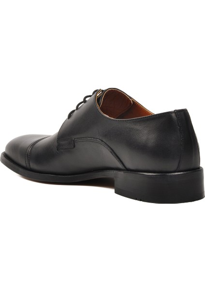 Deri Siyah Erkek Klasik Ayakkabı fırsatları
