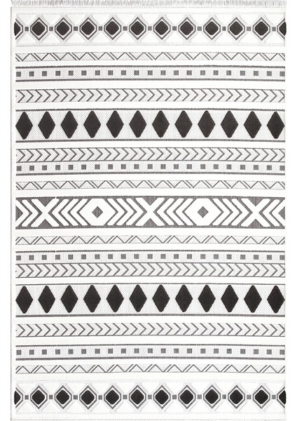Ipek Mekik Halı Almond 11411 Iskandinav Tarz Dokuma Modern Desenli Halı