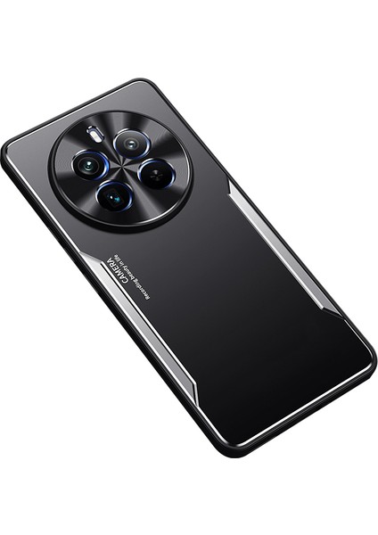 Realme 12 Pro 5g/12 Pro Plus 5g Kılıf Alüminyum Alaşımlı + Tpu Ultra Ince Darbeye Dayanıklı Telefon Kapağı (Yurt Dışından)