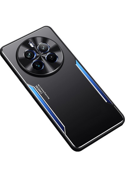Realme 12 Pro 5g/12 Pro Plus 5g Kılıf Alüminyum Alaşımlı + Tpu Ultra Ince Darbeye Dayanıklı Telefon Kapağı (Yurt Dışından)