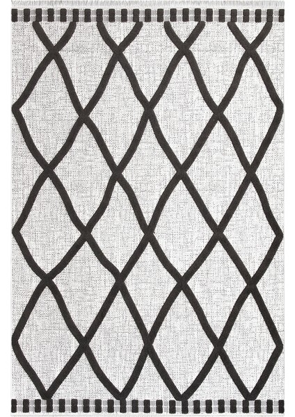 Ipek Mekik Halı Almond 11414 Iskandinav Tarz Dokuma Modern Desenli Halı