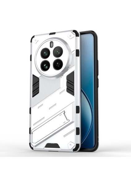 Realme 12 Pro 5g/12 Pro Plus 5g Kılıf Pc+Tpu Kickstand'lı Darbeye Dayanıklı Zırh Telefon Kapağı (Yurt Dışından)