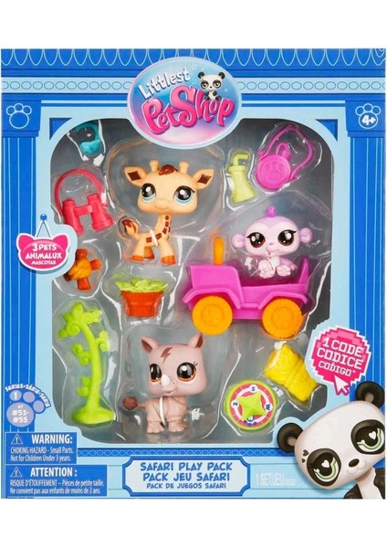 Minişler Safari Temalı Karakter Figür Set