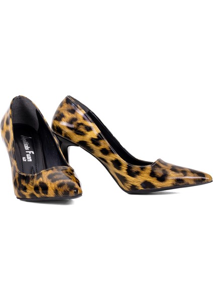 Elit MST1383R Kadın Stiletto Leopar fırsatları