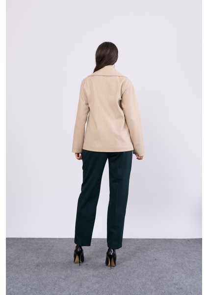 Oversize Trend Geniş Kısa Kaban Palto 2591 modelleri