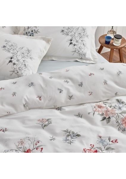 Bedding Belisima Çift Kişilik Ranforce Nevresim Seti - Mavi