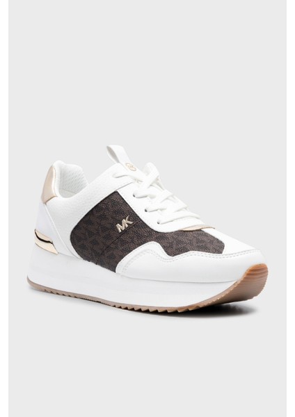 Logolu Platform Sneaker Ayakkabı 43R4RNFSAB200 Bayan Ayakkabı 43R4RNFSAB 200