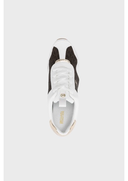 Logolu Platform Sneaker Ayakkabı 43R4RNFSAB200 Bayan Ayakkabı 43R4RNFSAB 200