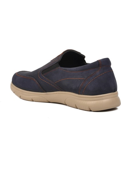 Lacivert Nubuk Erkek Günlük Ayakkabı fırsatları