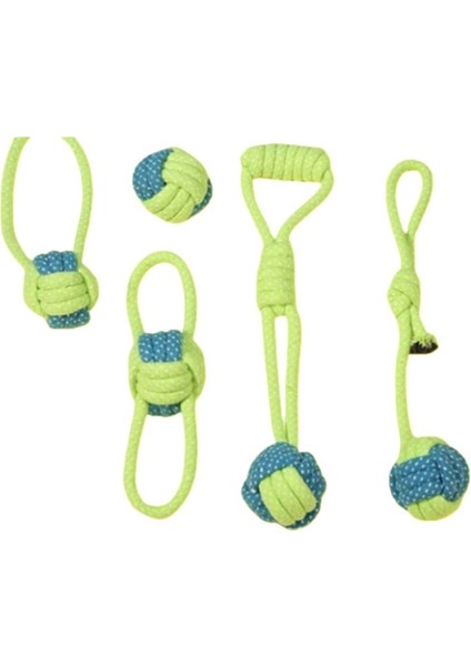 Köpek Pamuk Düğüm Oyuncak 5'li Paket (Yurt Dışından)