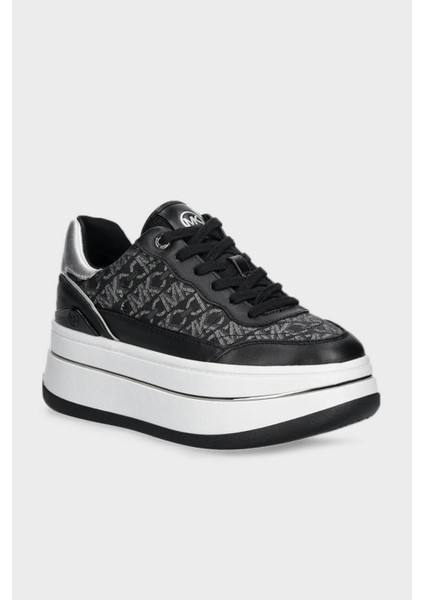 Logolu Platform Taban Sneaker Ayakkabı 43F4HYFS2L023 Bayan Ayakkabı 43F4HYFS2L 023