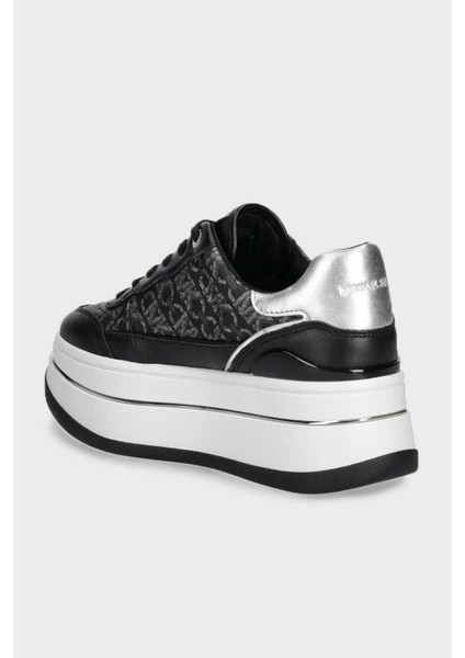 Logolu Platform Taban Sneaker Ayakkabı 43F4HYFS2L023 Bayan Ayakkabı 43F4HYFS2L 023