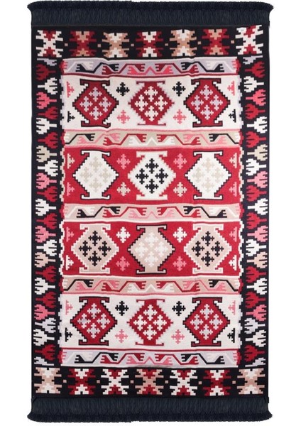 Çift Taraflı Kilim, Makinede Yıkanabilir, Modern Desenli, 80*150 cm , SA1590A fiyatları