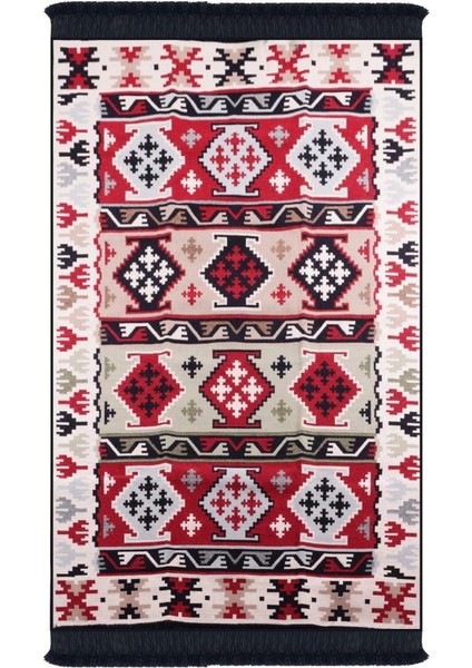 Çift Taraflı Kilim, Makinede Yıkanabilir, Modern Desenli, 80*150 cm , SA1590A modelleri