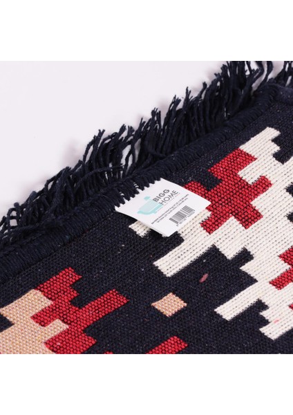 Çift Taraflı Kilim, Makinede Yıkanabilir, Modern Desenli, 80*150 cm , SA1590A fırsatları