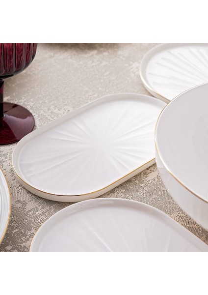 Sirius Gold Fine Bone 59 Parça 12 Kişilik Yemek Takımı