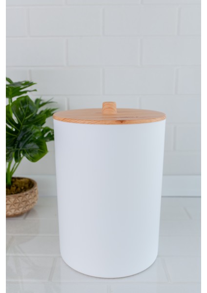 Bambu Desenli Mutfak Banyo Çöp Kovası indirimleri