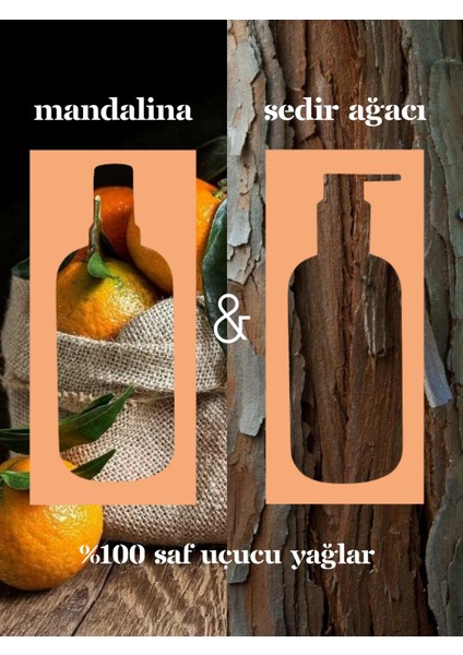 Saf Sıvı Kastil Sabunu - Mandalina & Sedir Ağacı - 250 ml