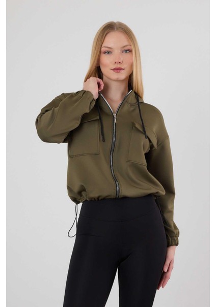 9159M Dalgıç Detay Cepli Sweat Haki modelleri