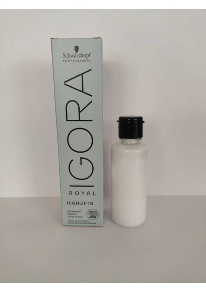 Igora Royal Highlifts 10-21 Ultra Sarı Küllü Sandre Saç Boyası + Oksidan (Emülsiyon)