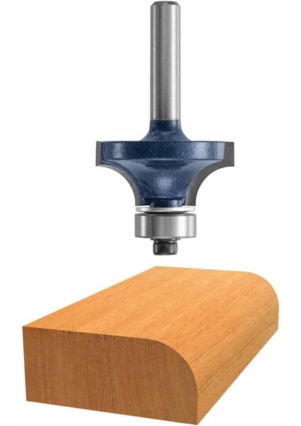 Yuvarlak Kenar Şekillendirme Yönlendiric Ağaç İşleme Kesici 6MMX35MMX60MM Diş Derinlik 5mm fiyatları