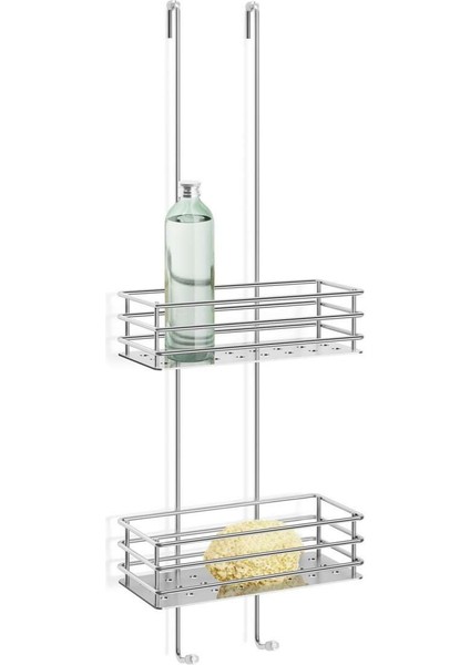 Iparo 2 Katlı Duş Sepeti 25,5 cm x 14,3 cm Parlak fiyatları