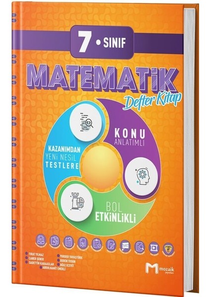 7. Sınıf Matematik Defter Kitap